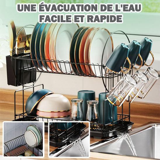 egouttoir-vaisselle-evacuation-eau