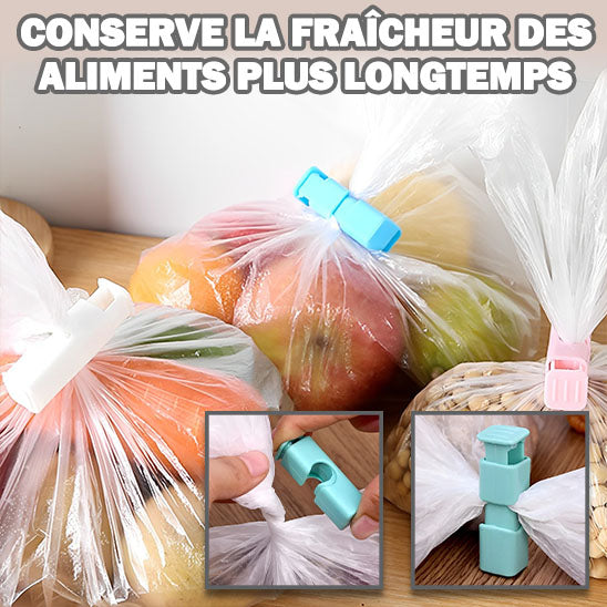 Pinces pour sachets alimentaires